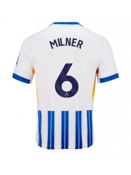 Brighton James Milner #6 Replika Hemmakläder 2024-25 Kortärmad